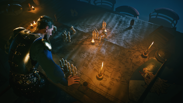 Chronicles: Medieval strategic gameplay with unit positioning and tactics