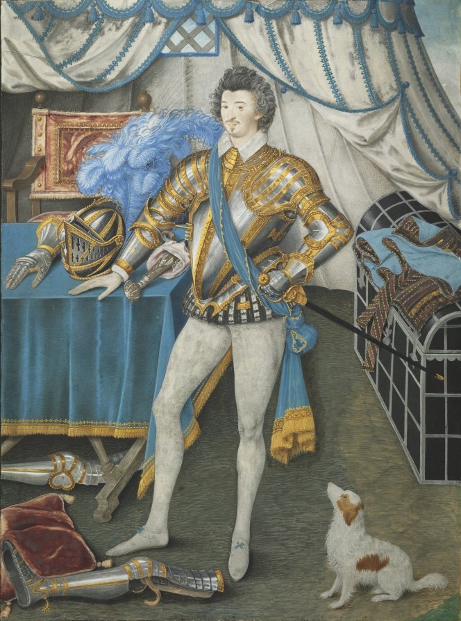 Sir Anthony Mildmay, Knight of Apethorpe, Northamptonshire (c. 1590–93) — historical artwork, not a game screenshot